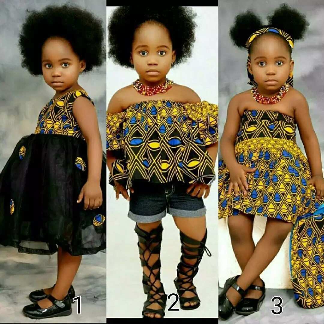 ankara styles for little girls