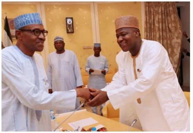 Buhari finally meets with NASS leadership