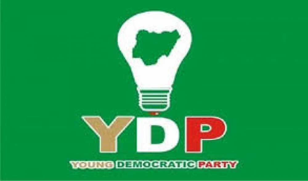 Nigerian political parties logo and full name ydp