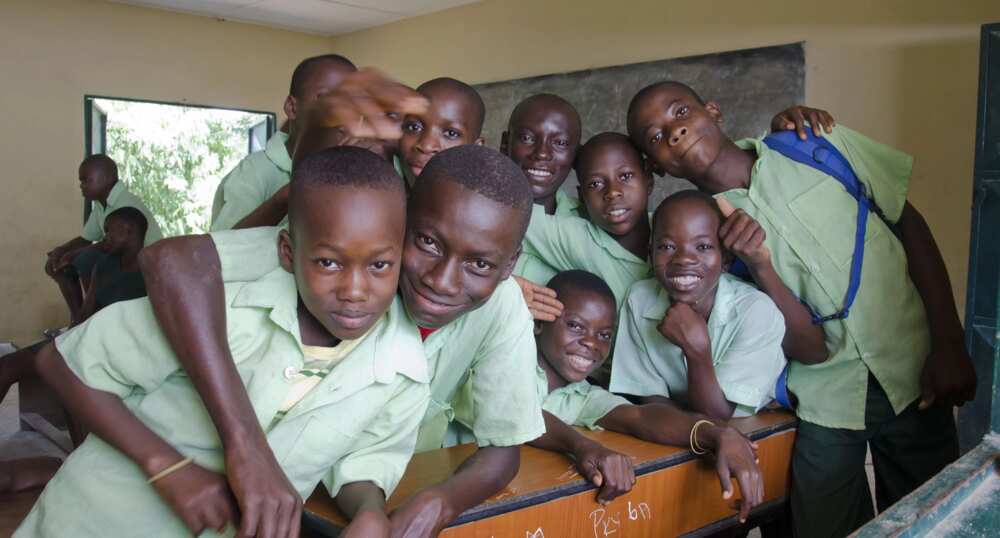 Students of Nigerian secondary school