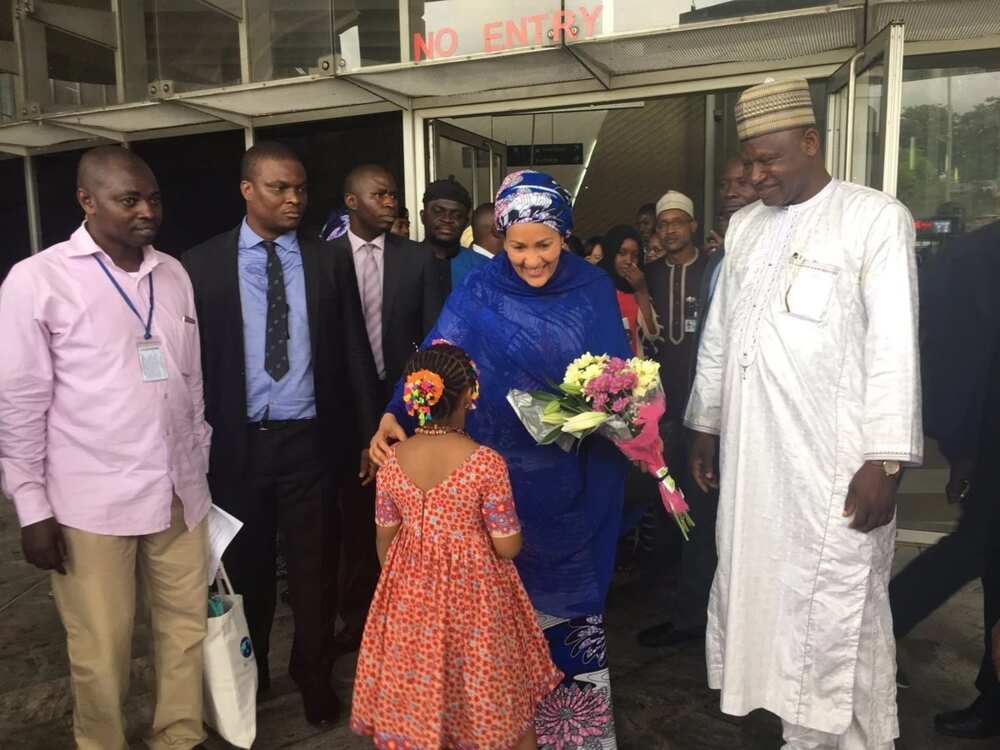 Former minister Amina Mohammed leads team to Acting President Osinbajo