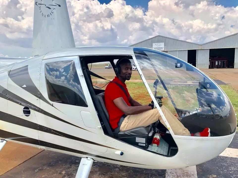 Meet South African businessman who now owns 4 helicopters (photos) Meet South African businessman who now owns 4 helicopters (photos)