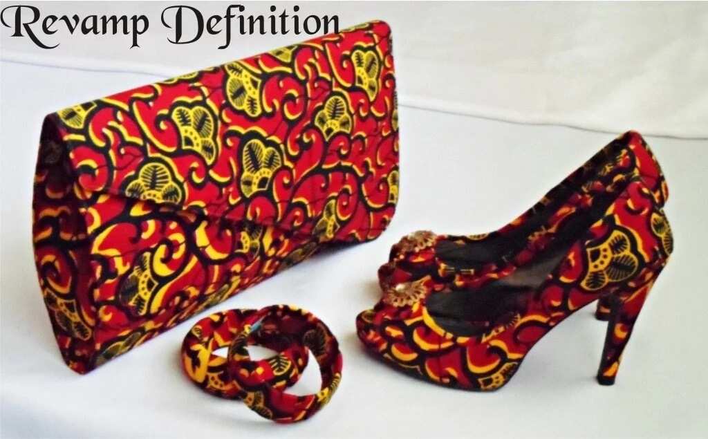 latest ankara bags and shoes