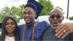 RMD and wife attend graduation ceremony of their son in the US