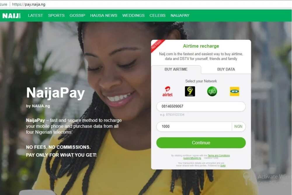 Legit.ng launches Naija Pay - The most convenient way to buy airtime and data!