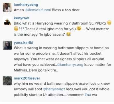 Nigerians Blast Harrysong For Doing This...