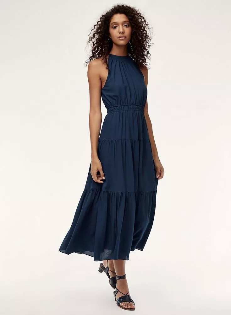 chiffon gown styles for ladies