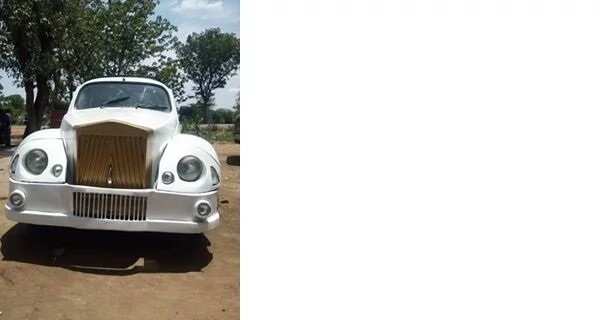 Benue man recreates Volkswagen Beetle, turns it into a modern day car (photos)