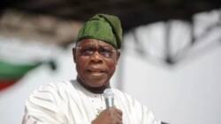 Obasanjo promises to support new Olowu as monarch begins traditional rites