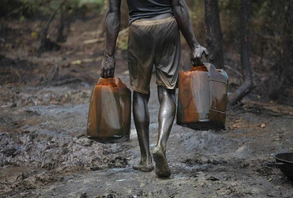 Illegal oil production in Nigeria Illegal oil production in Nigeria