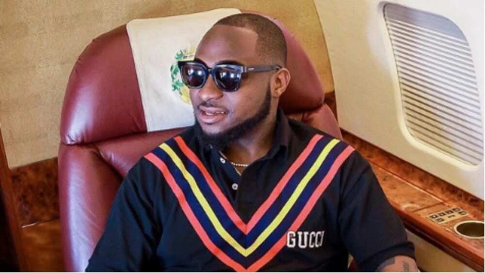 Davido excited for son's birthday.