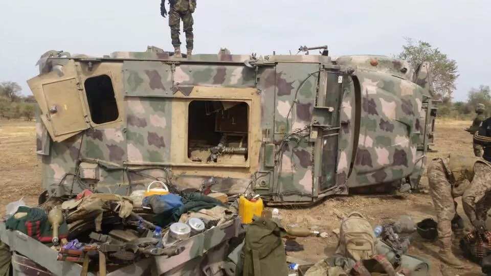 Army recoveres weapons, vehicles after engaging Boko Haram