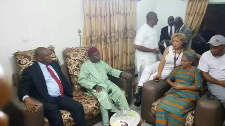 What former Abia governor Orji Uzor-Kalu discussed with Nnamdi Kanu’s parents