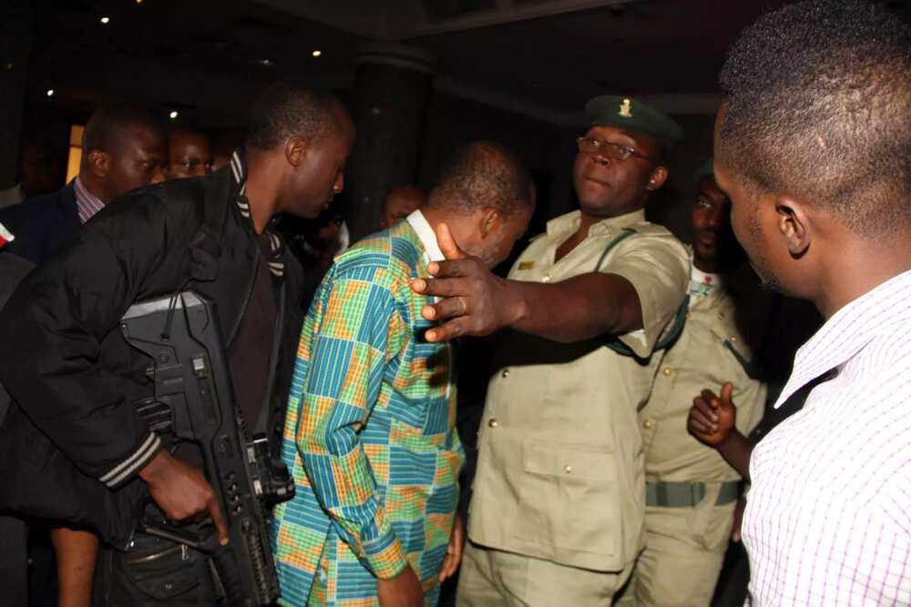 Nnamdi Kanu Appears In Court In New Attire Nnamdi Kanu Appears In Court In New Attire