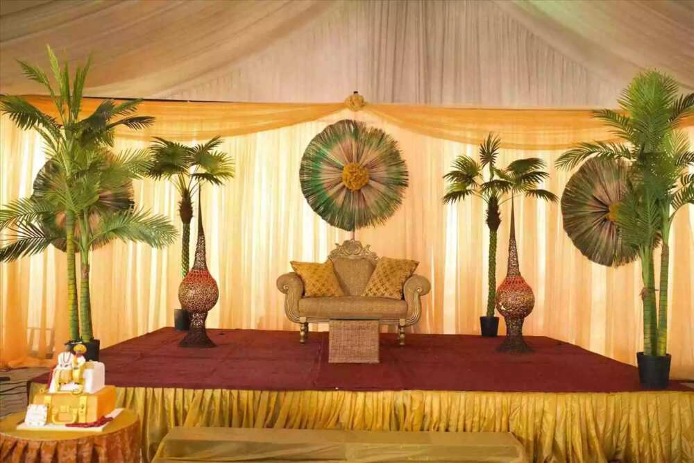 Latest Yoruba traditional wedding decoration ideas