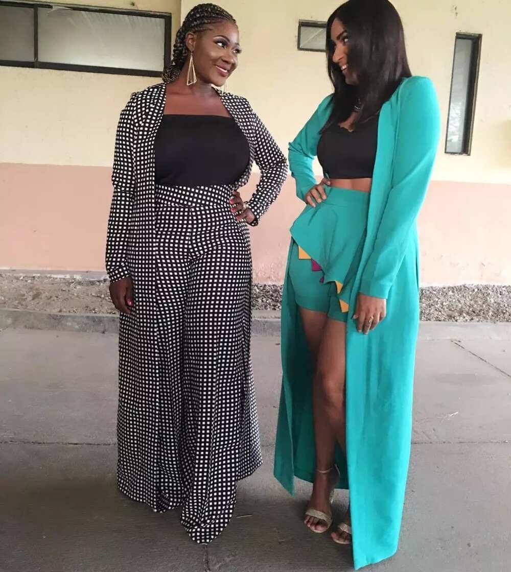 Mercy Johnson and Juliet Ibrahim together