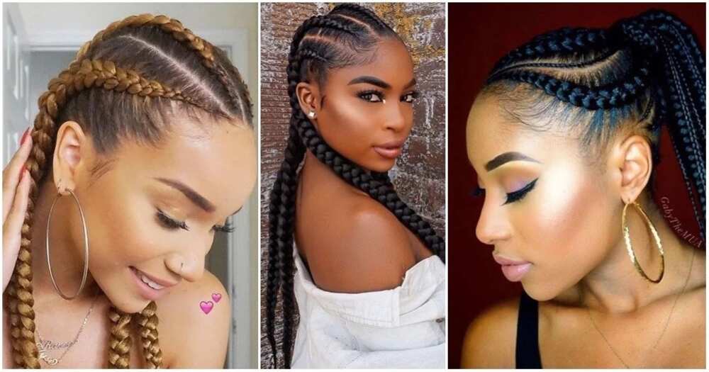 All Back Ghana Weaving Hairstyles Legit Ng