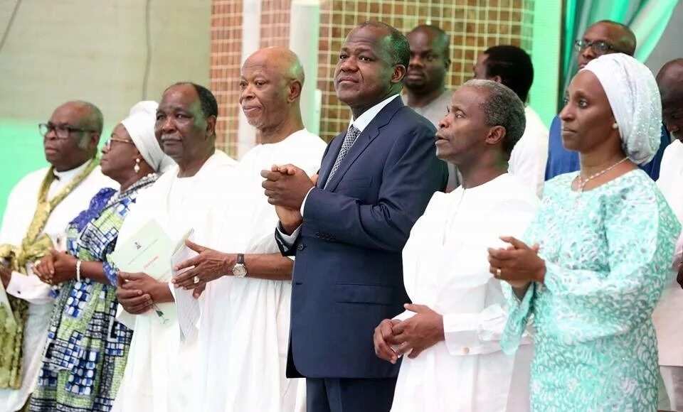 Osinbajo, Obasanjo, Dogara, others attend the 57th Independence anniversary thanksgiving service Osinbajo, Obasanjo, Dogara, others attend the 57th Independence anniversary thanksgiving service