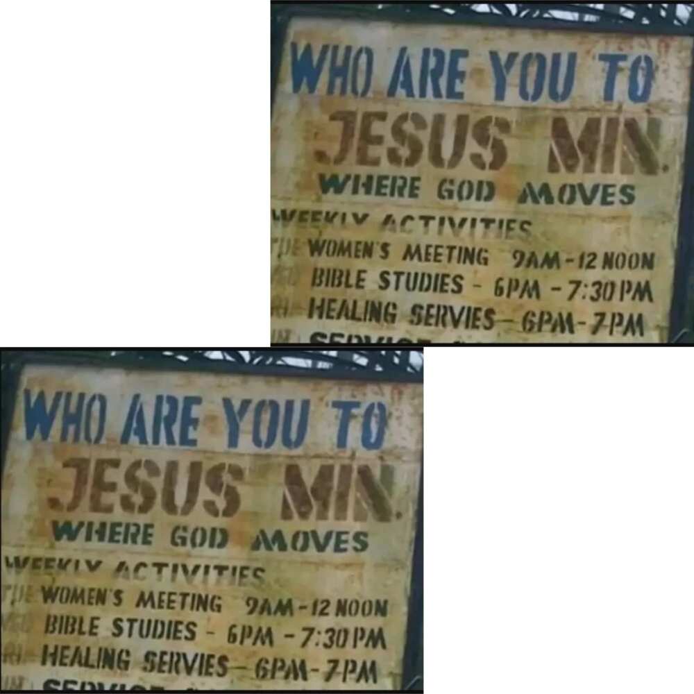 Who are you to Jesus
