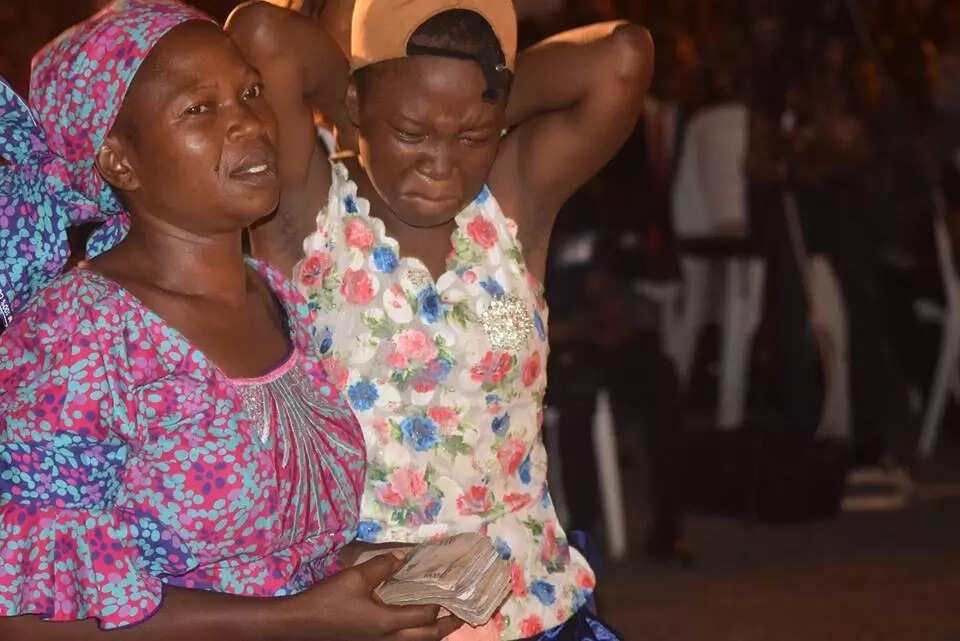 Woman and Daughter collapses as Apostle Suleman's pays their house rent for the next 10 years.