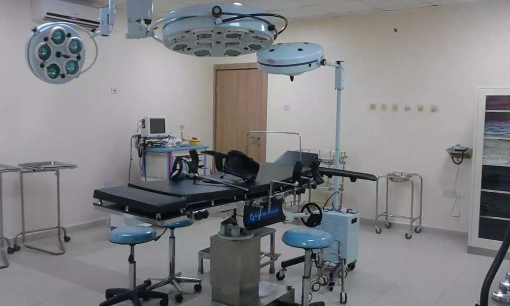 Modern surgery room in Nigeria