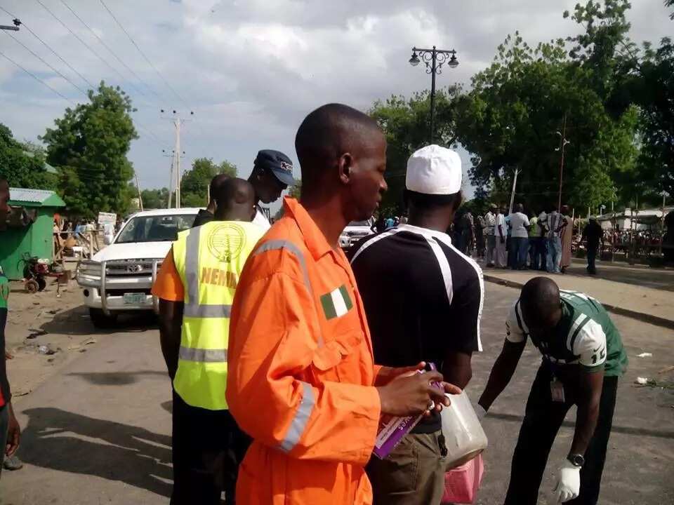 Many Feared Dead As Explosion Rocks Maiduguri Market (UPDATED) Many Feared Dead As Explosion Rocks Maiduguri Market (UPDATED)