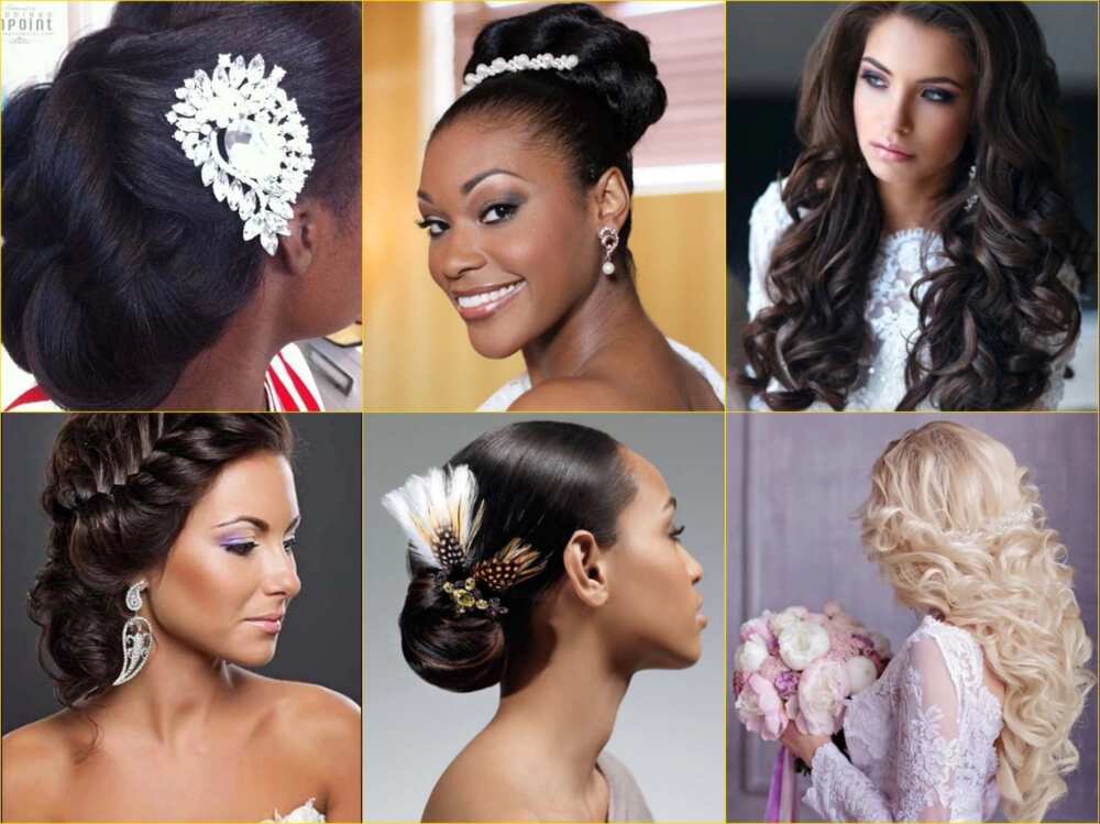 Wedding hairstyles in Nigeria: best styles for brides Legit.ng