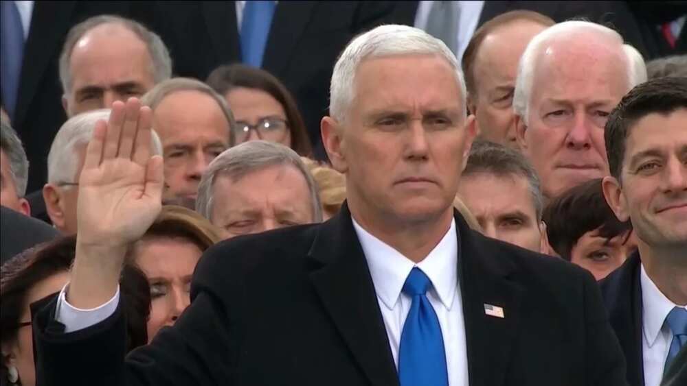 Trump Inauguration: Donald Trump is sworn in as the 45th President of America