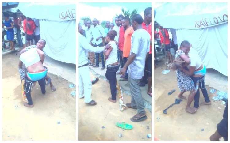 Two women filmed fighting over boyfriend in Akwa Ibom