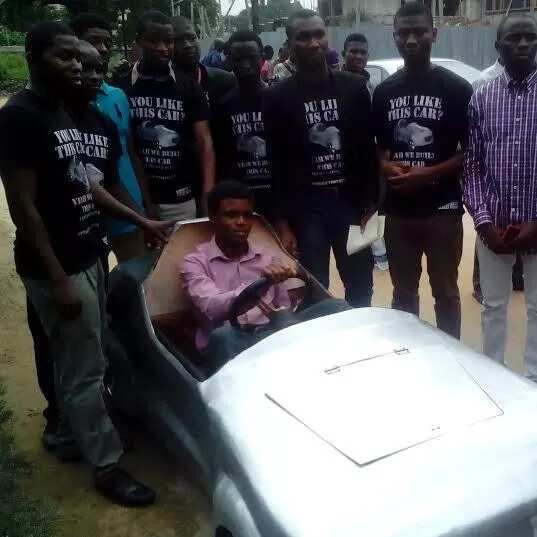 Unilag Students Build Eco-Friendly Car