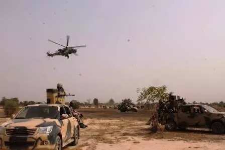 Air force bomb Boko Haram camp in Borno