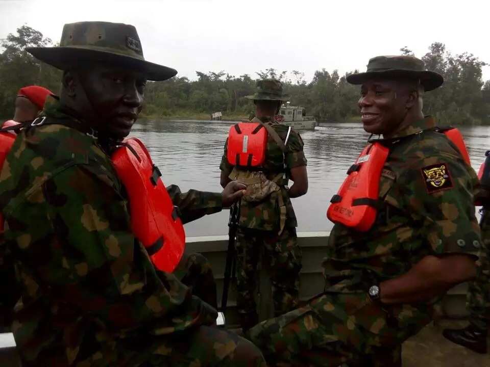 Photos: Nigerian soldiers prepare for operation in Niger Delta
