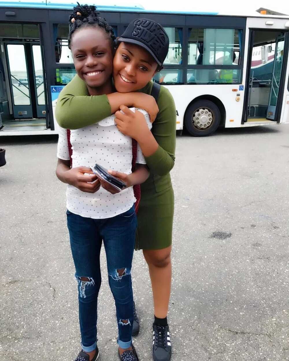 Regina Daniels and Destiny