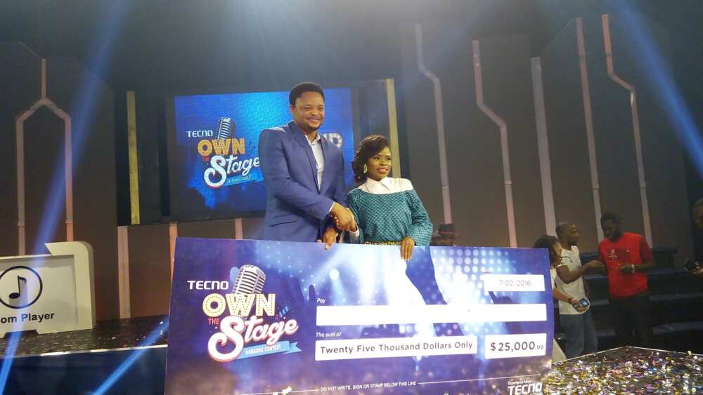 Shaapera wins TECNO Own The Stage