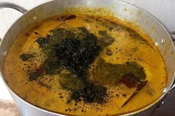 Recipe to prepare Atama soup with waterleaf