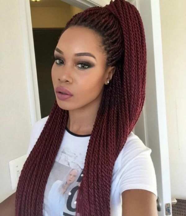 Sade Adu braids hairstyle ideas - Legit.ng