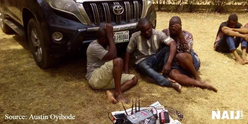 Faces of criminals, child thieves and kidnappers at Delta police command