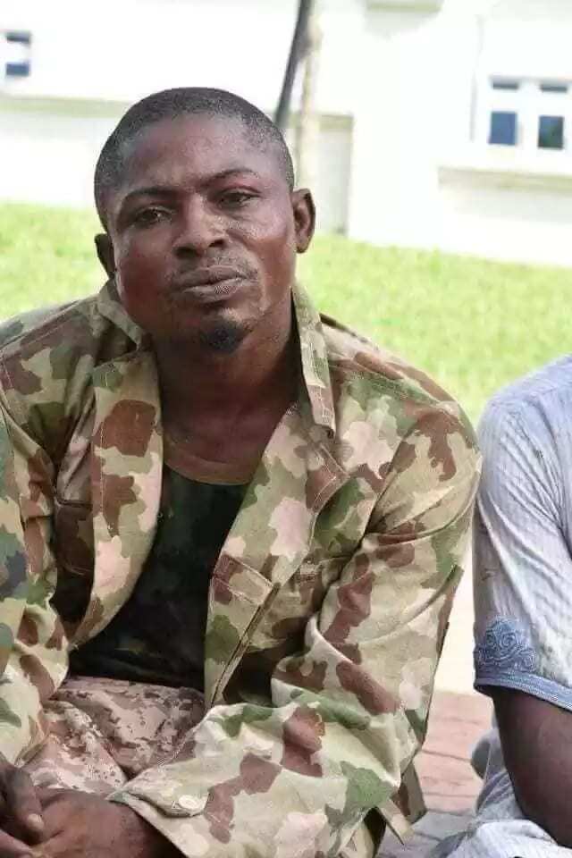 Fake soldiers disguised in military uniform apprehended in Kogi (photos)