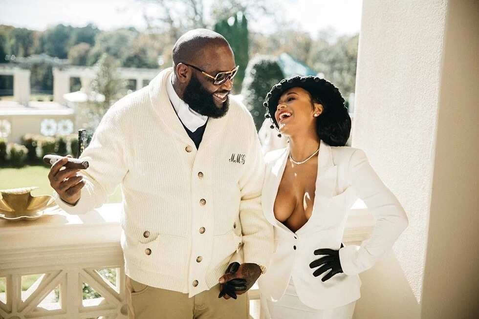 Rick Ross in his house in Atlanta, Georgia Rick Ross in his house in Atlanta, Georgia