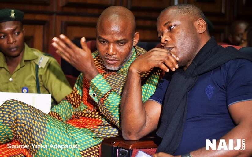 Biafra: Court refuses Kanu's application for release of passports