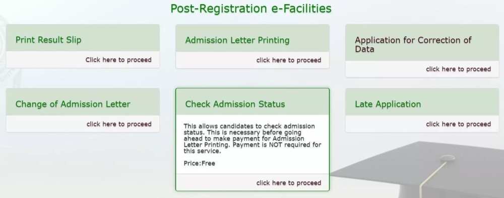 How to do JAMB regularization after checking admission status