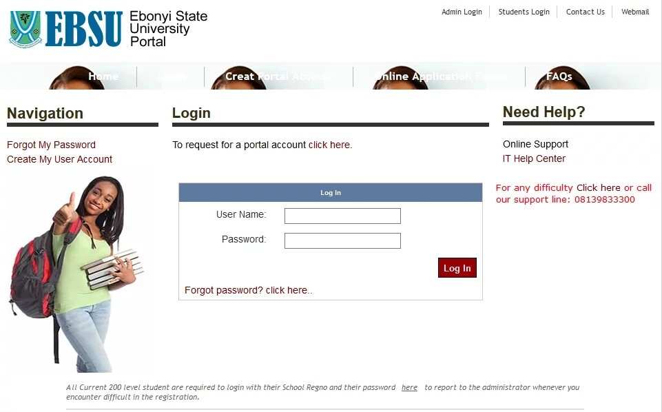 EBSU Sessional Results Online EBSU Sessional Results Online