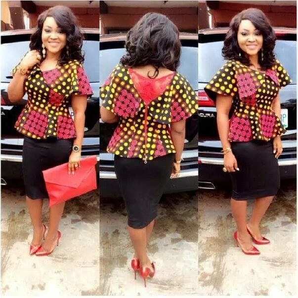 Mercy aigbe sale best ankara styles