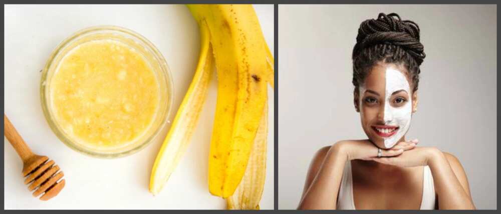 Honey and banana benefits for skin