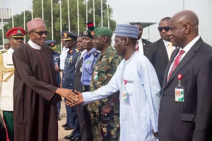 President Buhari Leaves Nigeria, Heads To India