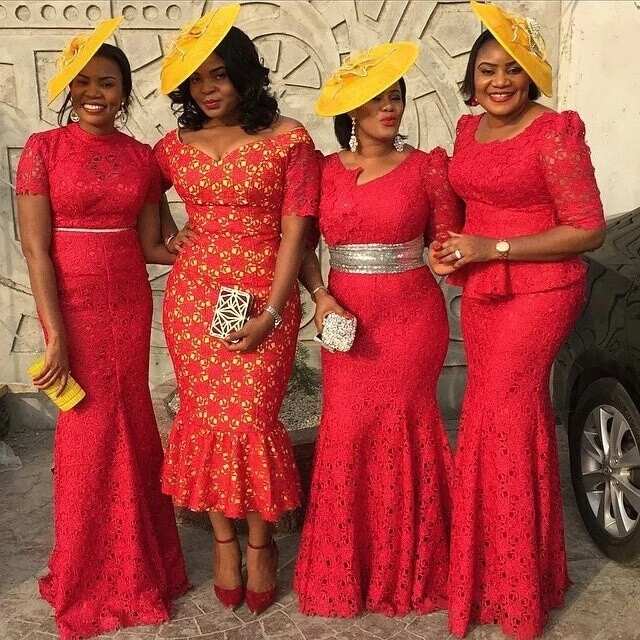 Latest fashion styles in Nigeria 2017, Nigerian Lace Styles