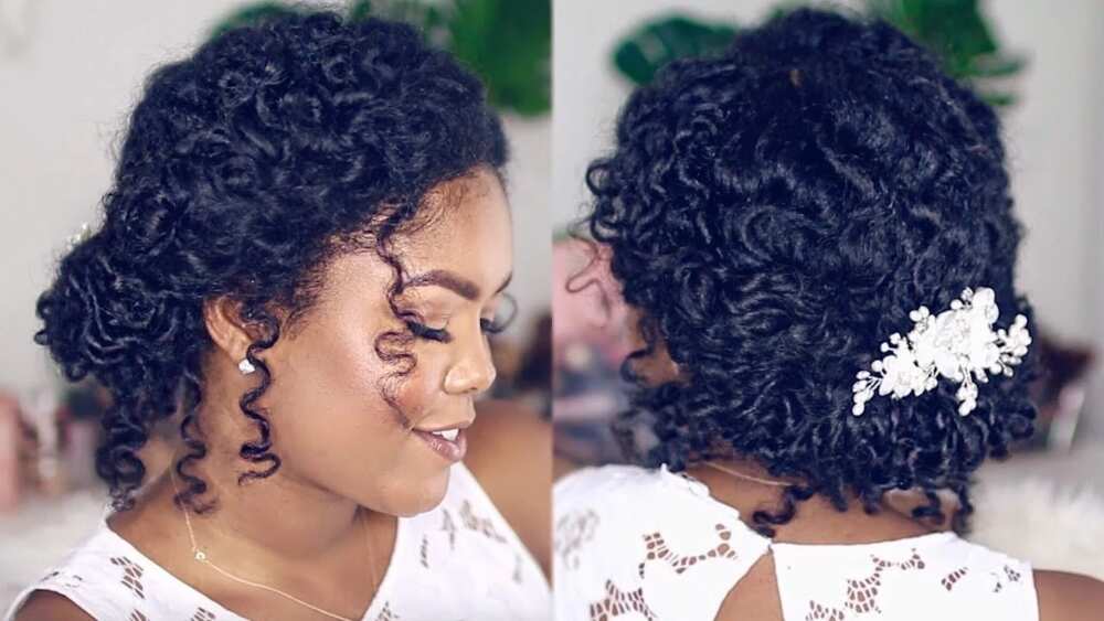 Latest Nigerian wedding hairstyles