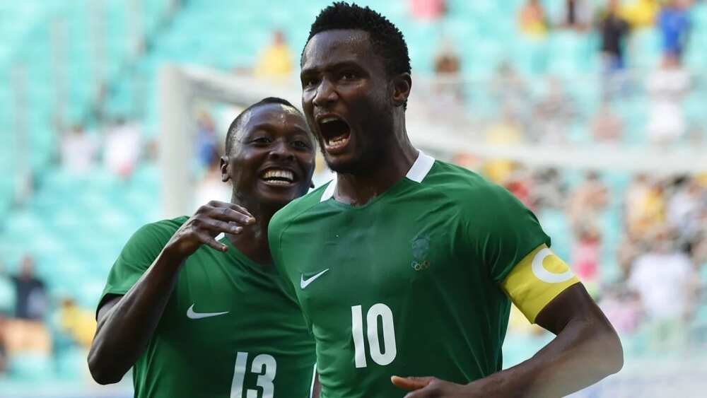 John Mikel Obi in Super Eagle match John Mikel Obi in Super Eagle match
