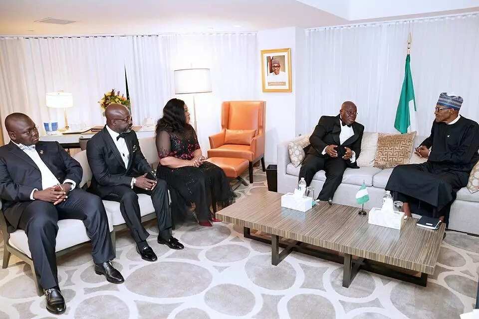 UNGA: Buhari meets with Ghanaian president Nana Akufo-Addo