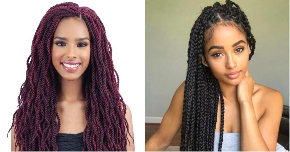 Different types of braids for black hair 